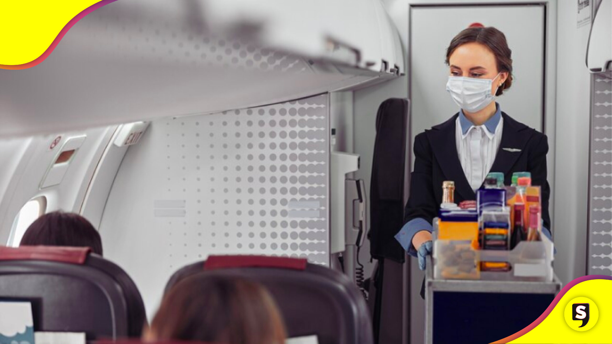 Aerolíneas plásticos de un sólo uso
