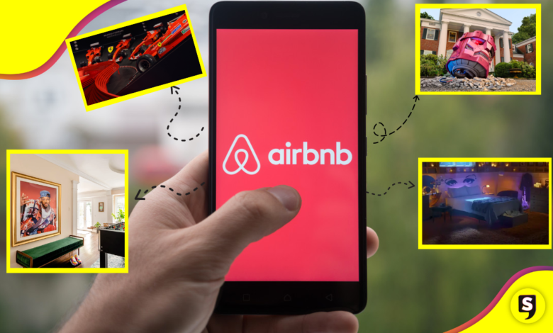 ¡Una locura!Tu serie favorita podría estar en Airbnb.