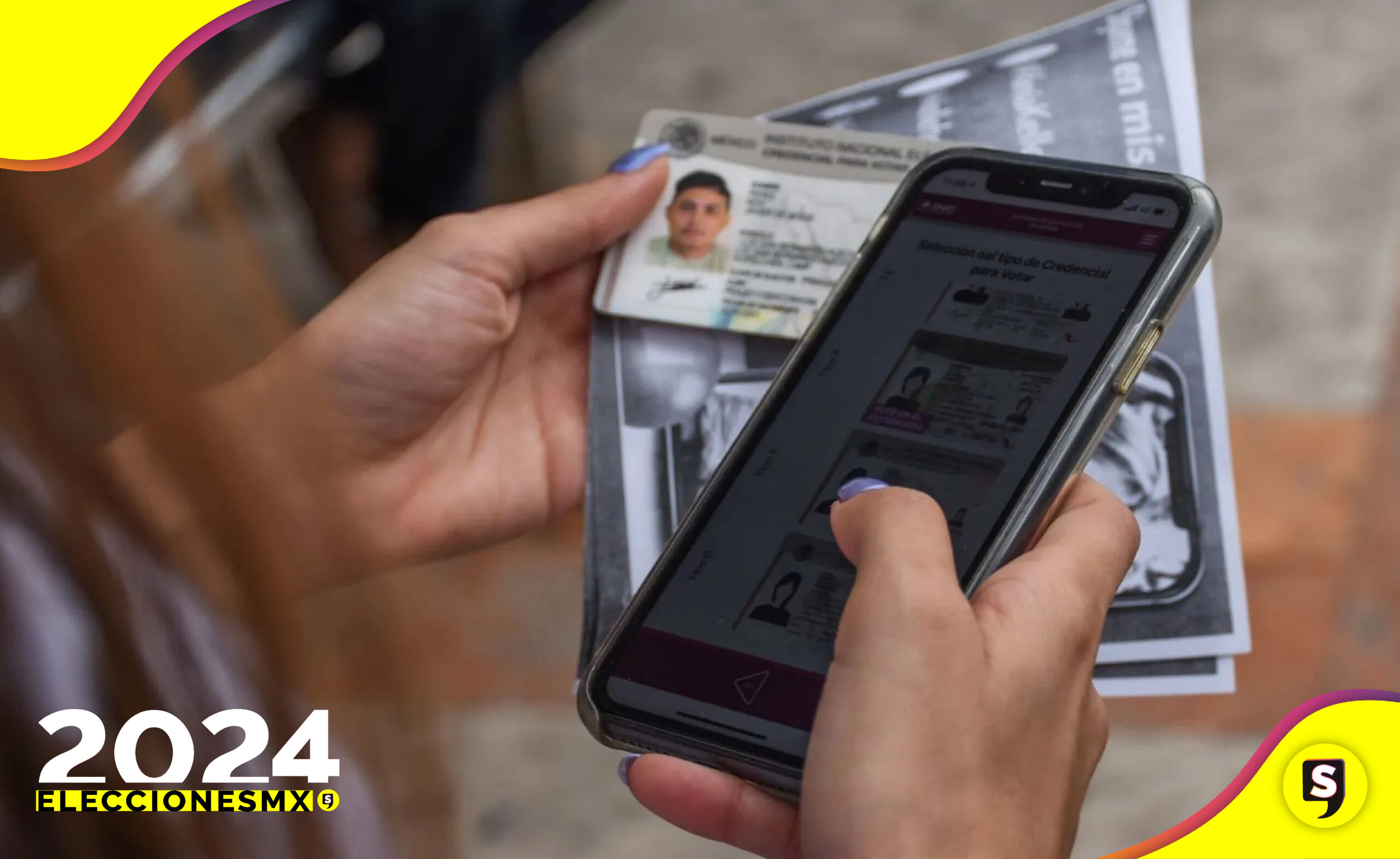 INE celular bolígrafo votaciones