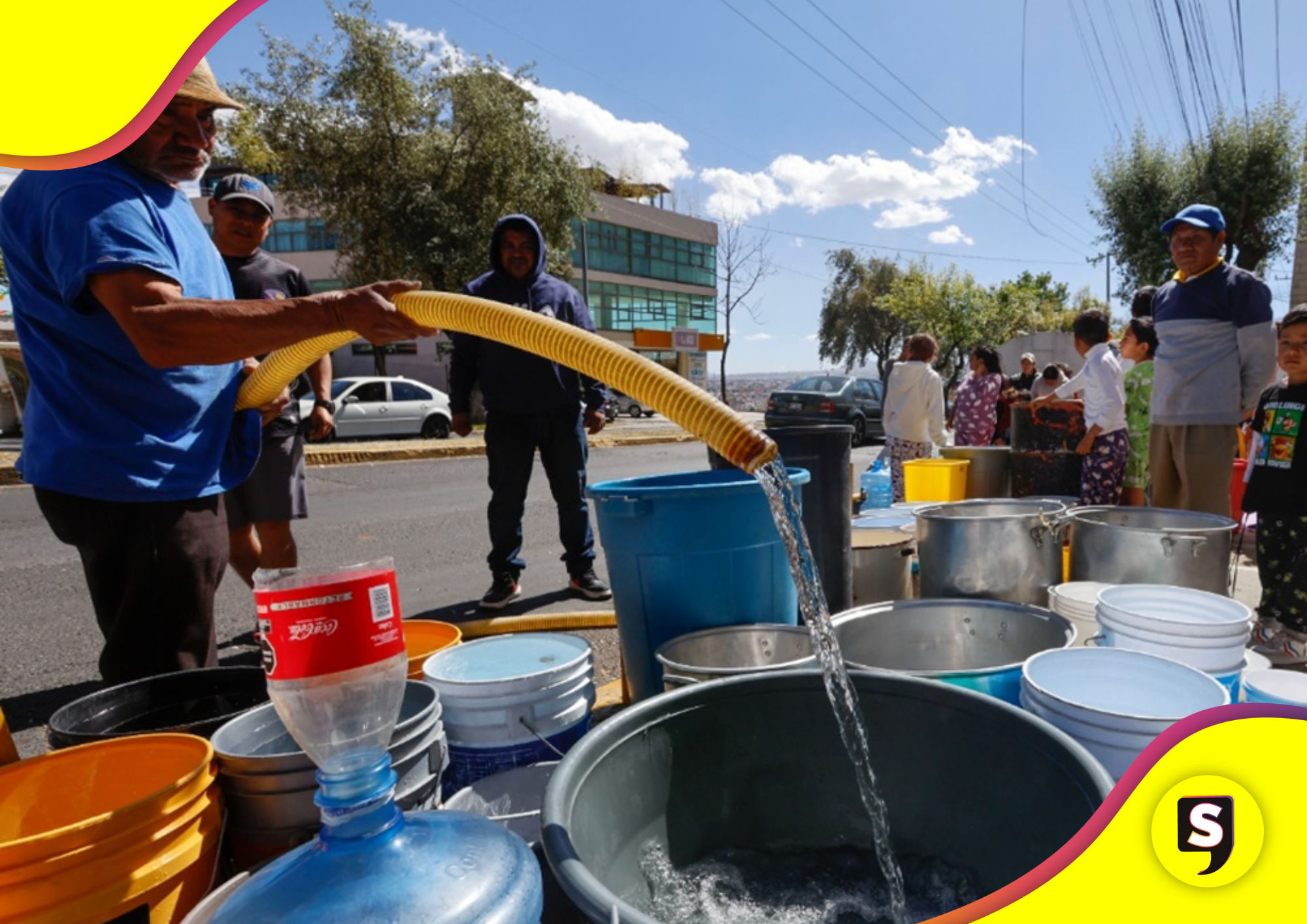 escasez de agua