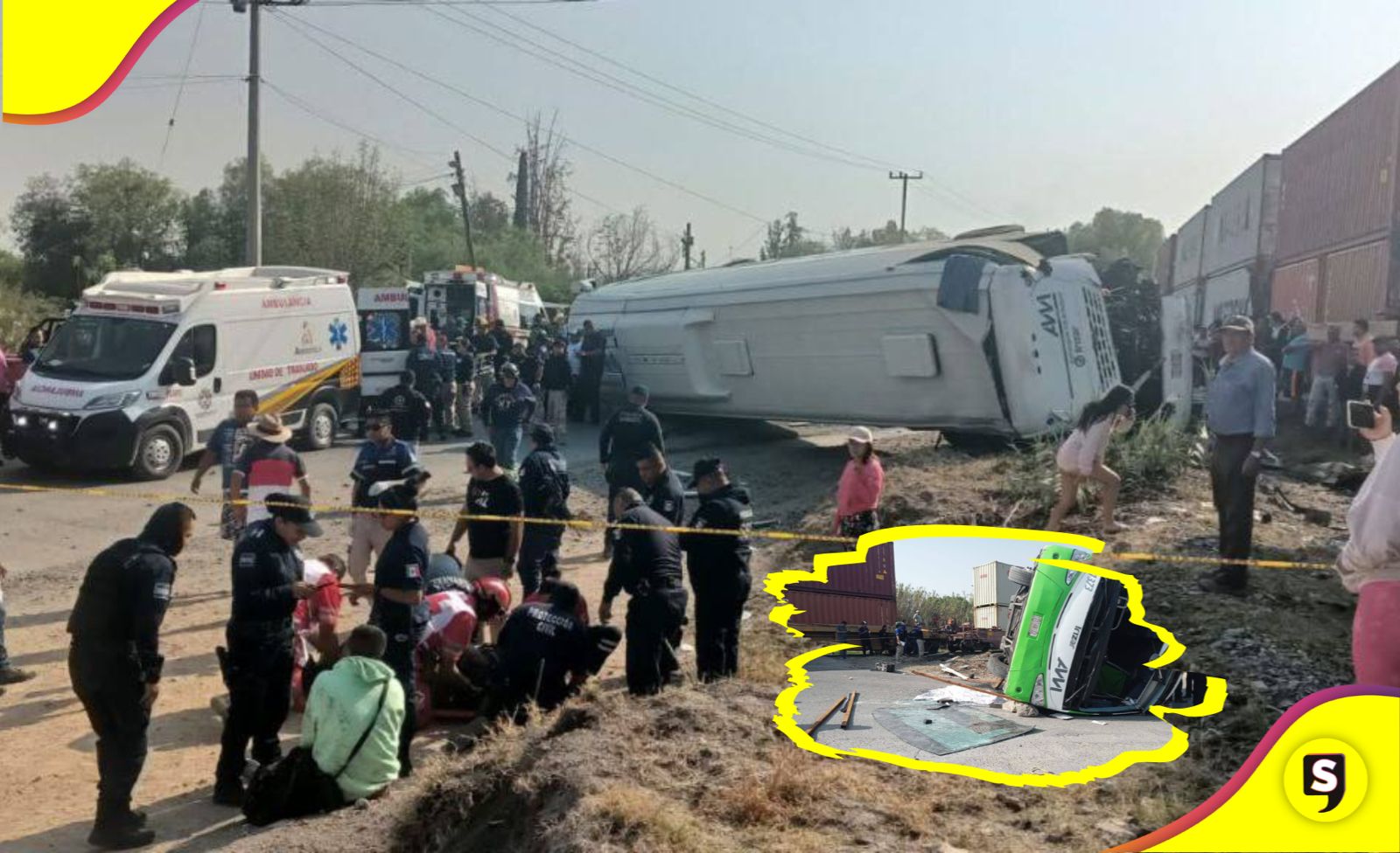 camión de pasajeros