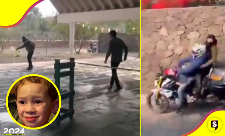 ¡Chequen esto! Motociclistas intentan robar boletas y el karma les llega al instante.
