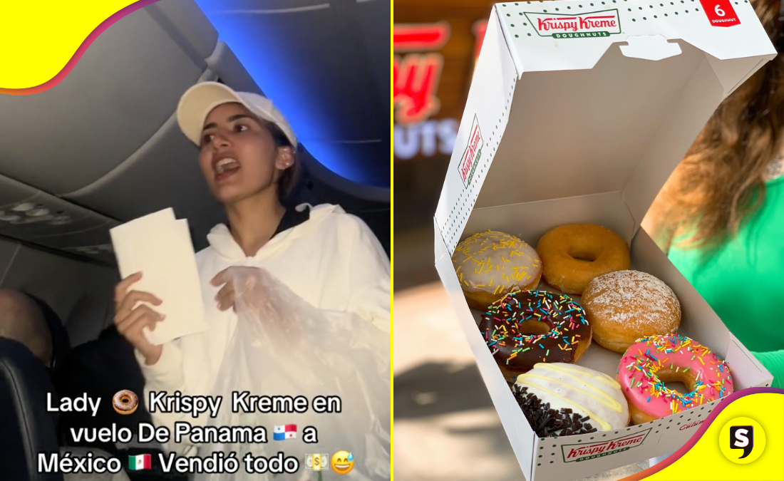 Lady Krispy Kreme