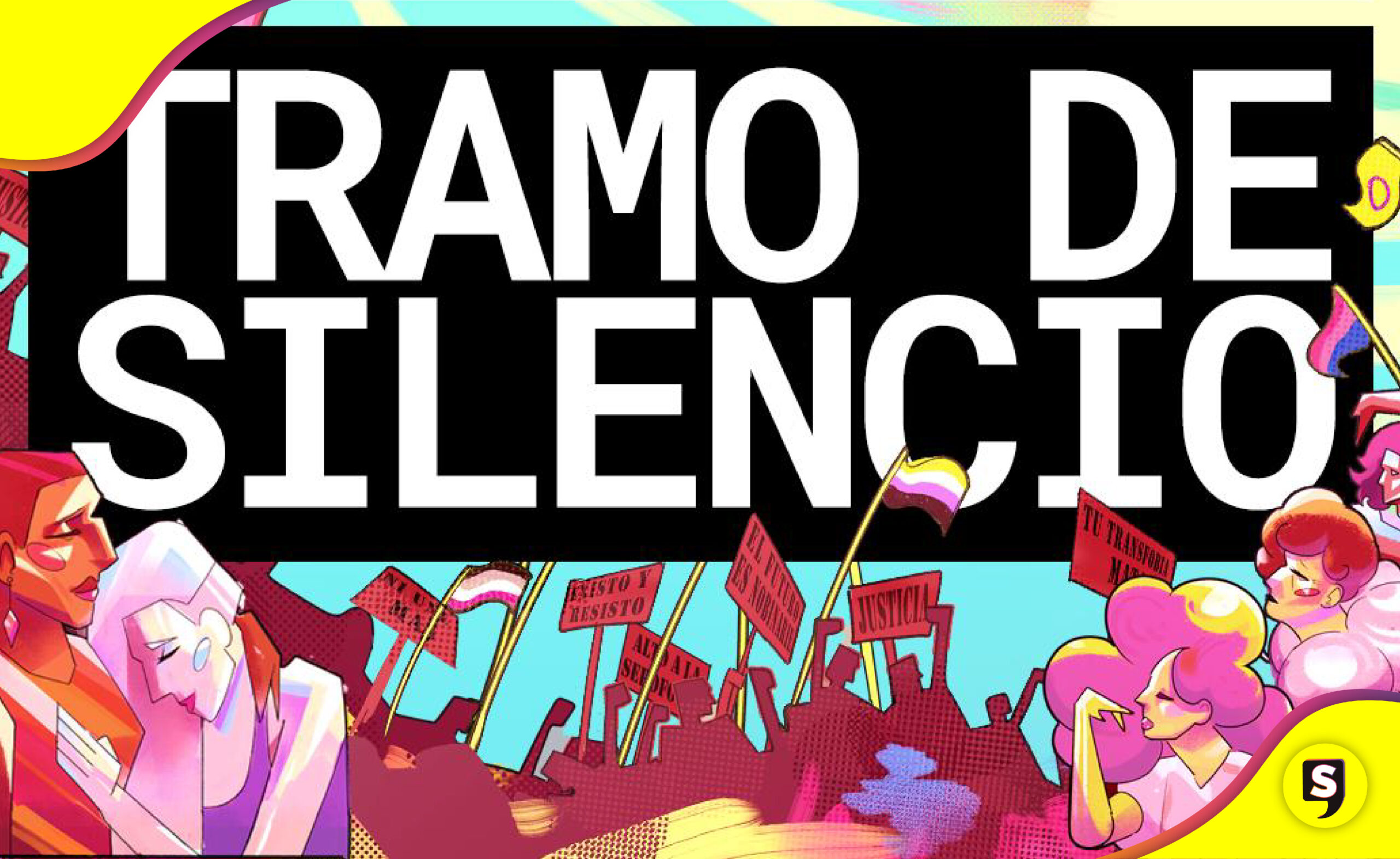 Tramo de silencio Marcha LGBT+