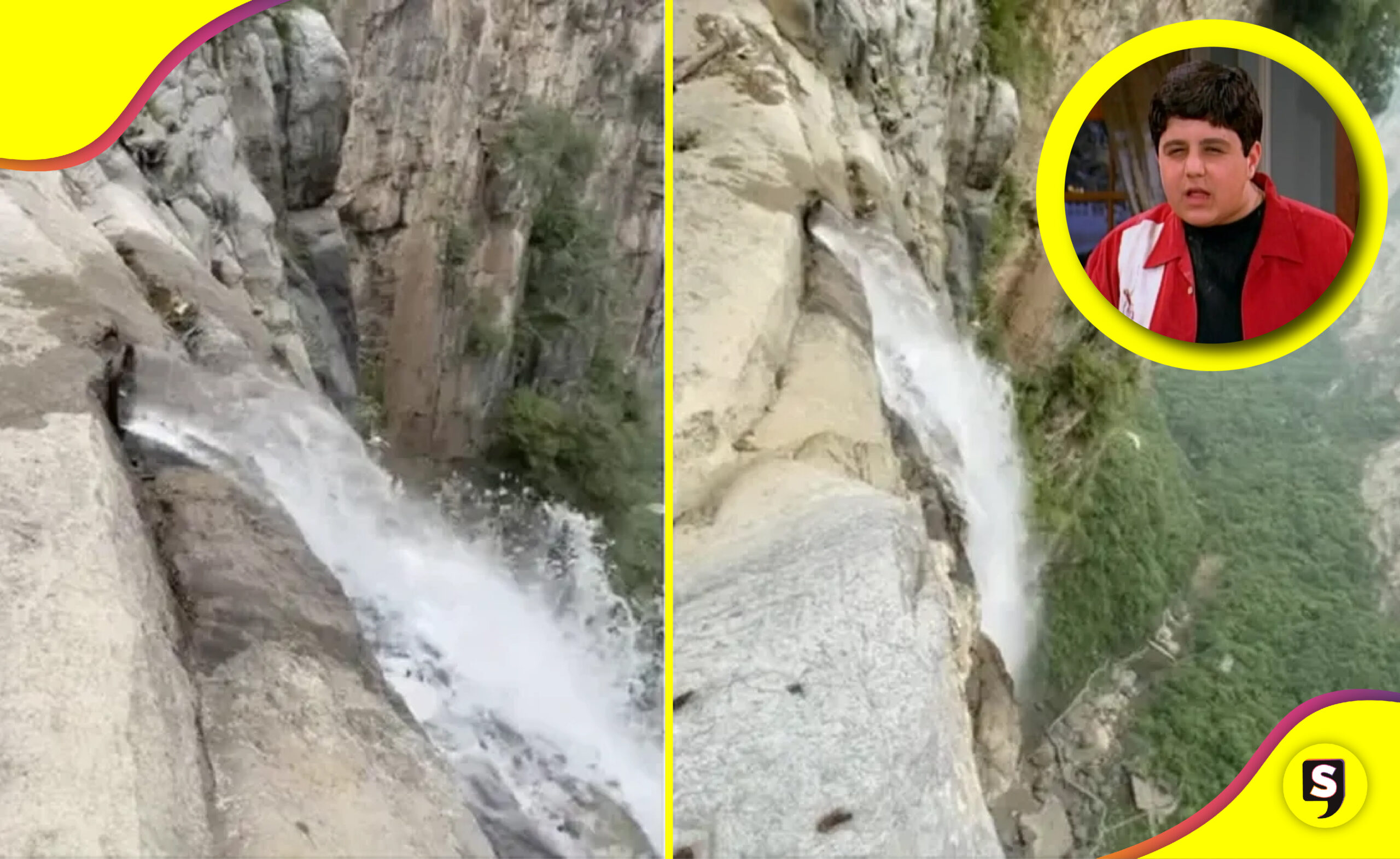 tuberías cascada falsa
