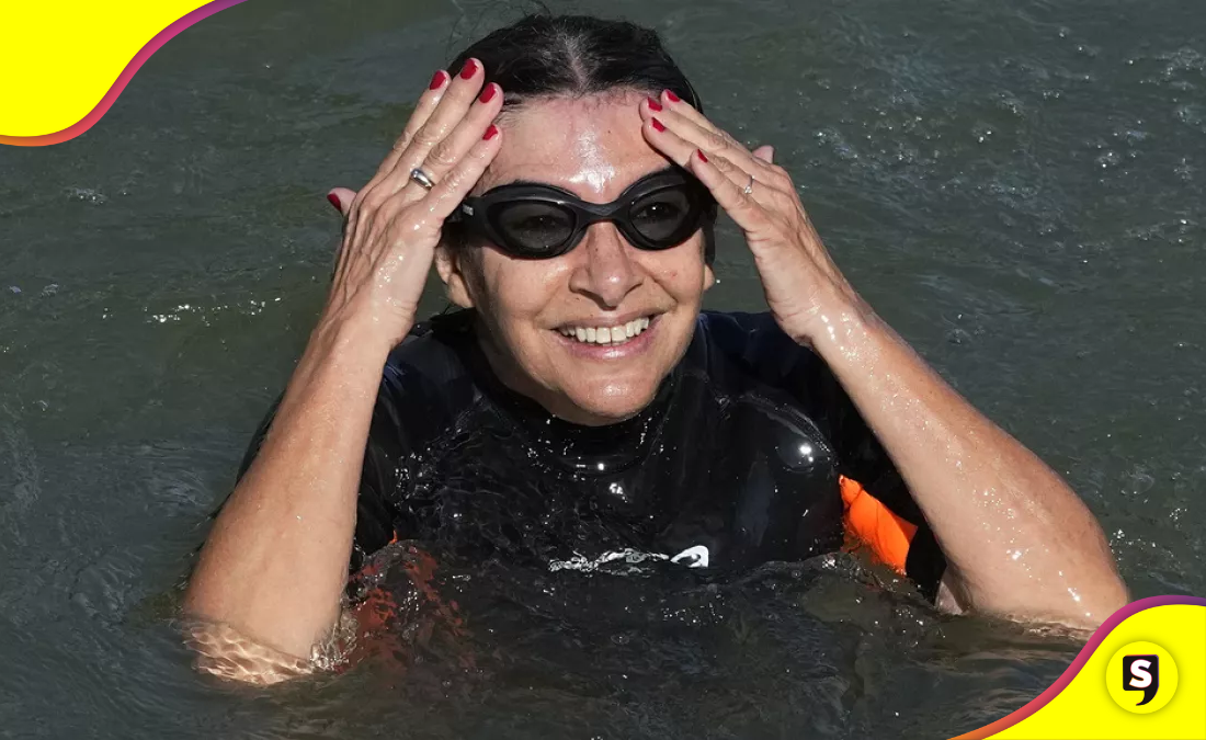 en el río