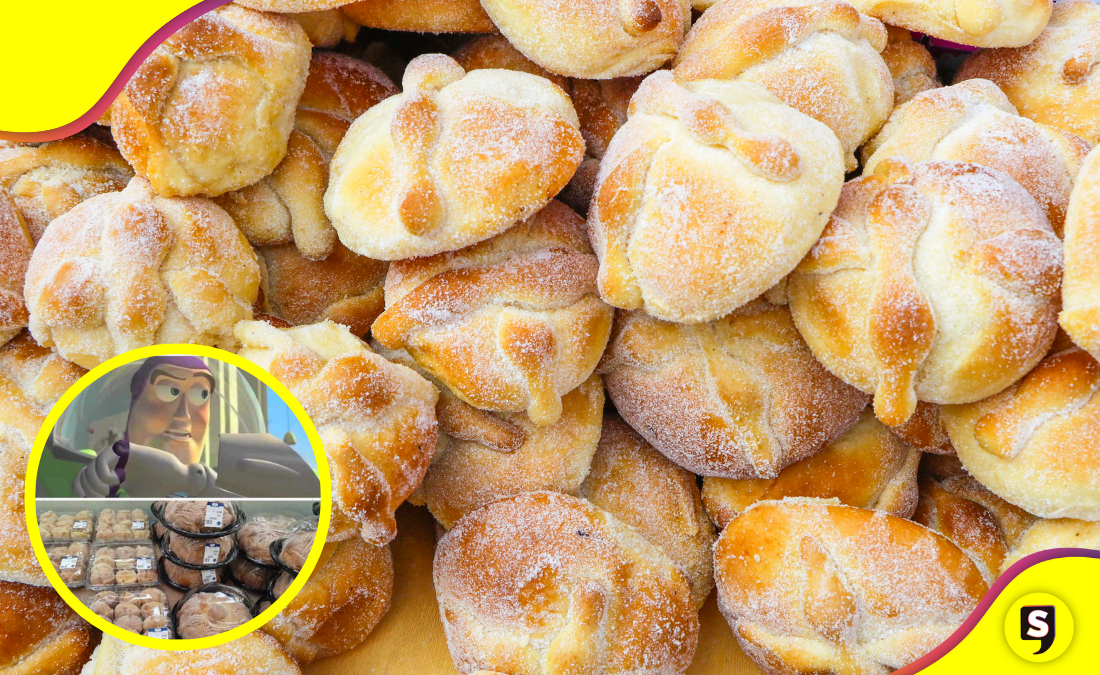 ¿Dónde lo conseguiste? Compra pan de muerto en pleno julio.