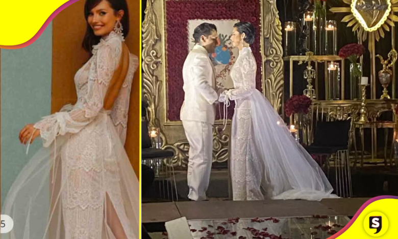 ¡Nha! Esto cuesta el vestido de Ángela Aguilar en AliExpress.