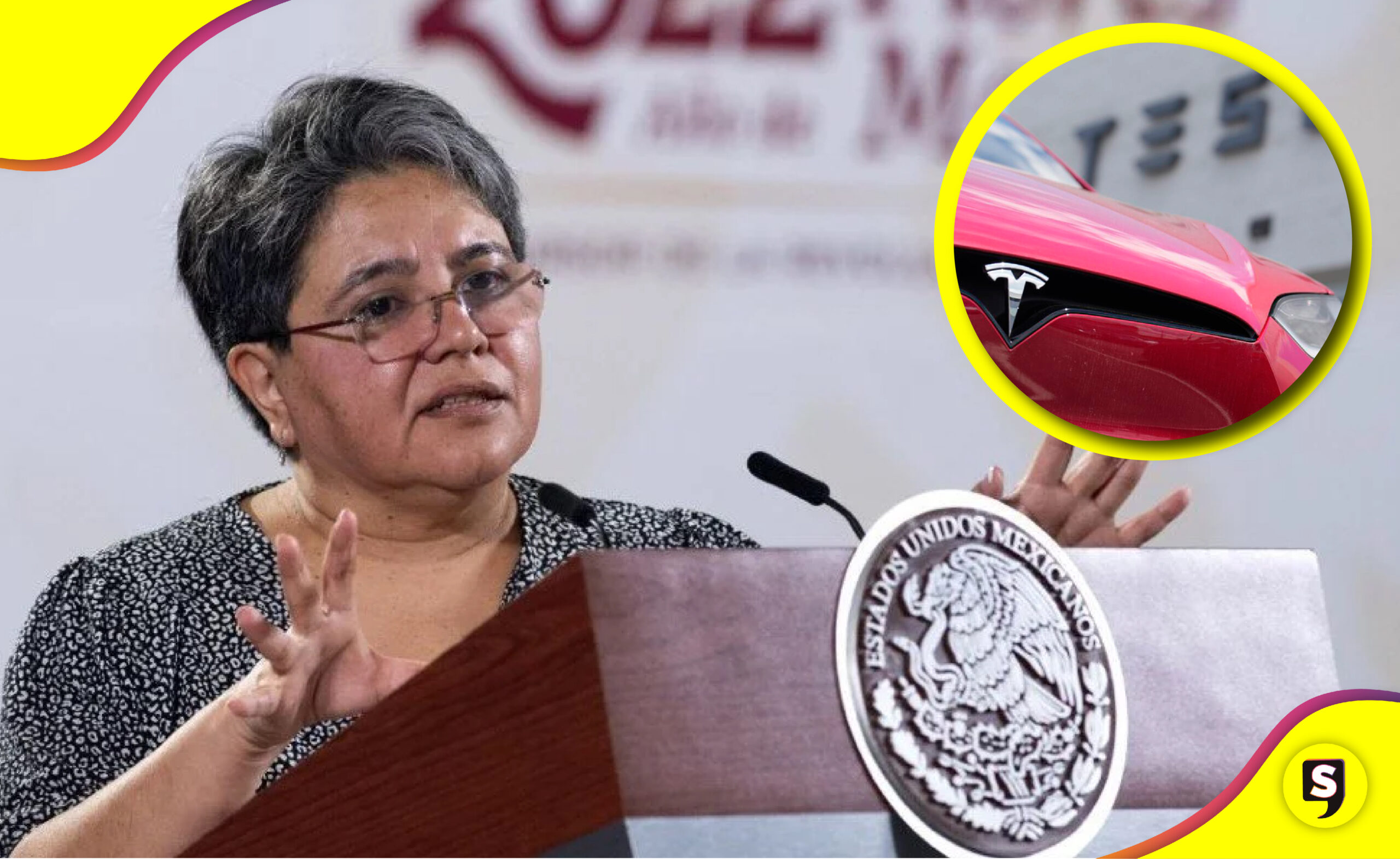 Tesla inversión Raquel Buenrostro