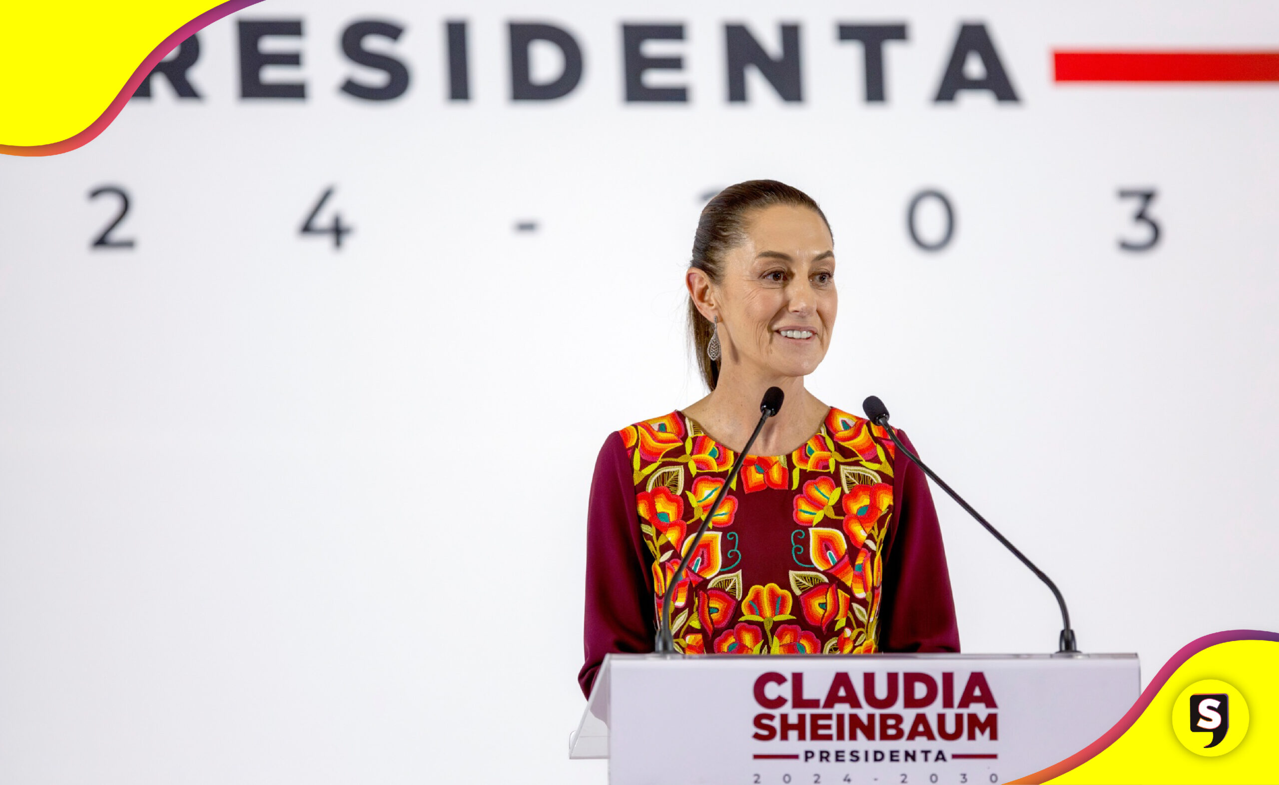 raya con AMLO Claudia Sheinbaum