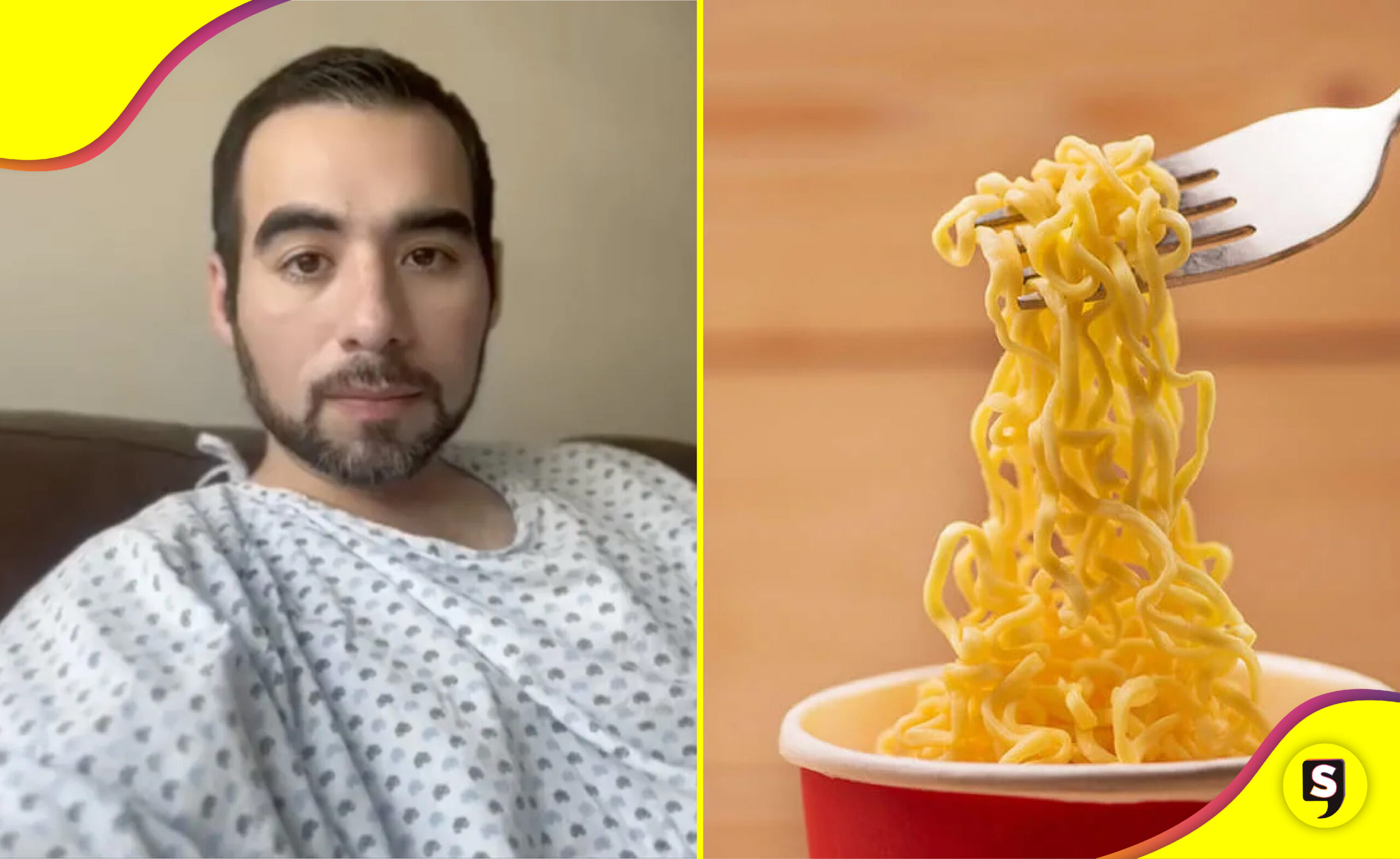 sopa instantánea intestino