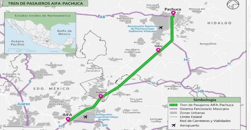 3 rutas de trenes Sheinbaum