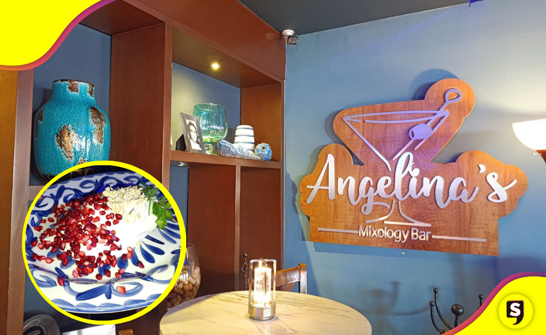 Sabor y tradición: chiles en nogada al estilo Angelina's Mixology Bar.