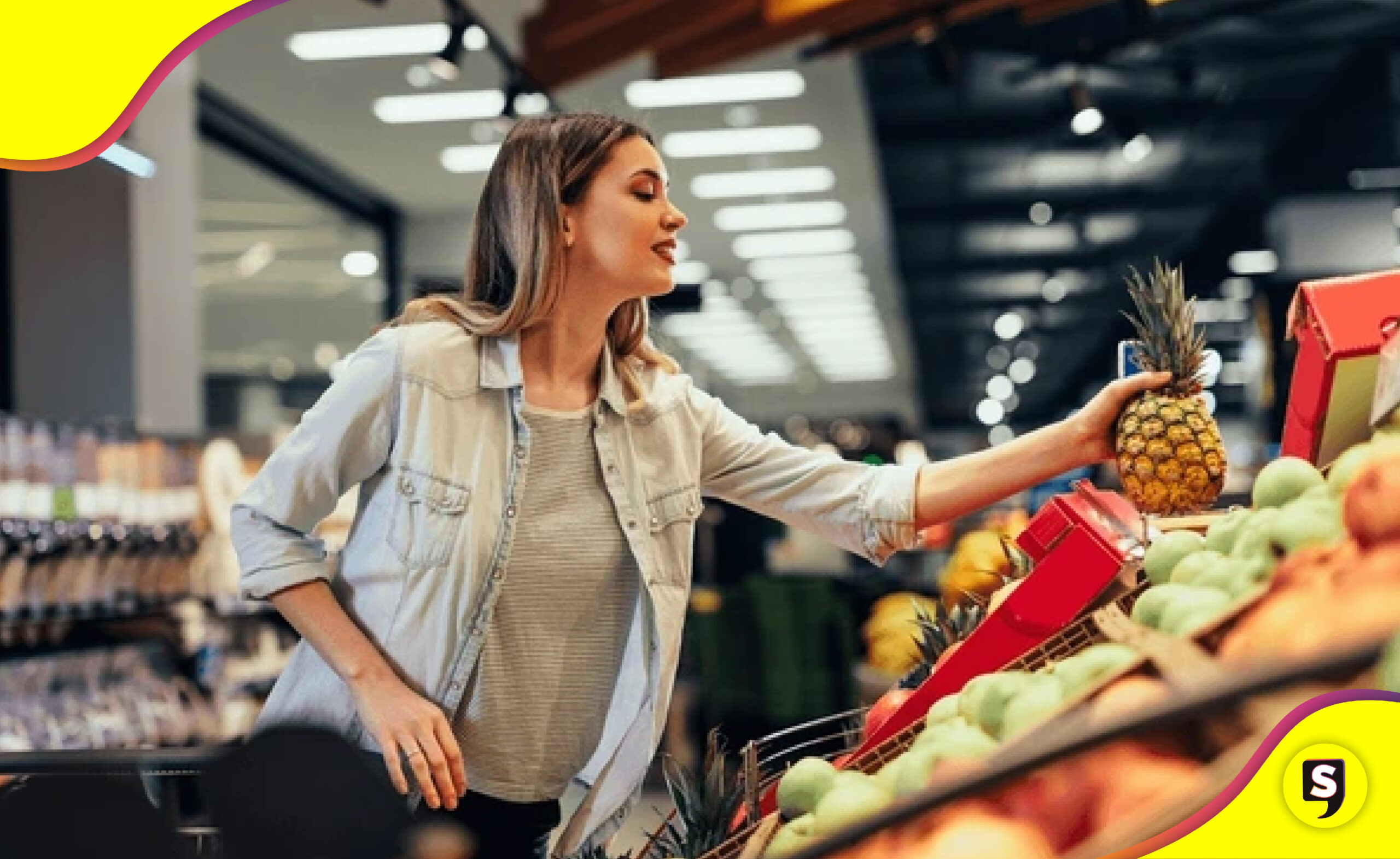 España piña ligar supermercado