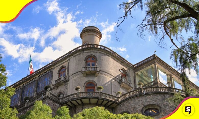 fantasma en el Castillo de Chapultepec
