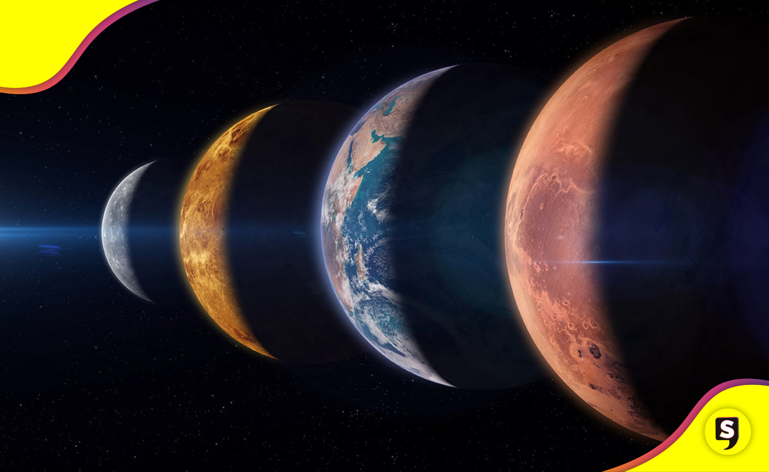 alineación de 6 planetas