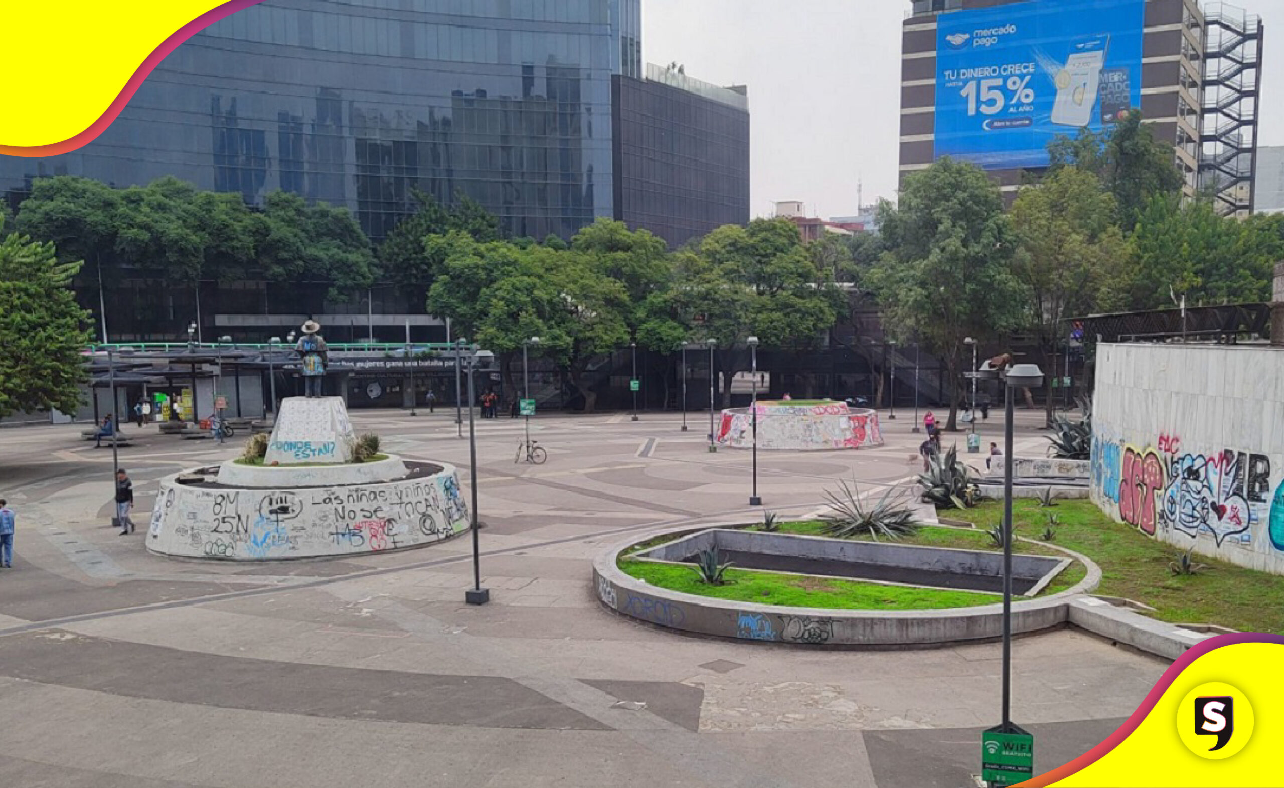 remodelación de la Glorieta de Insurgentes