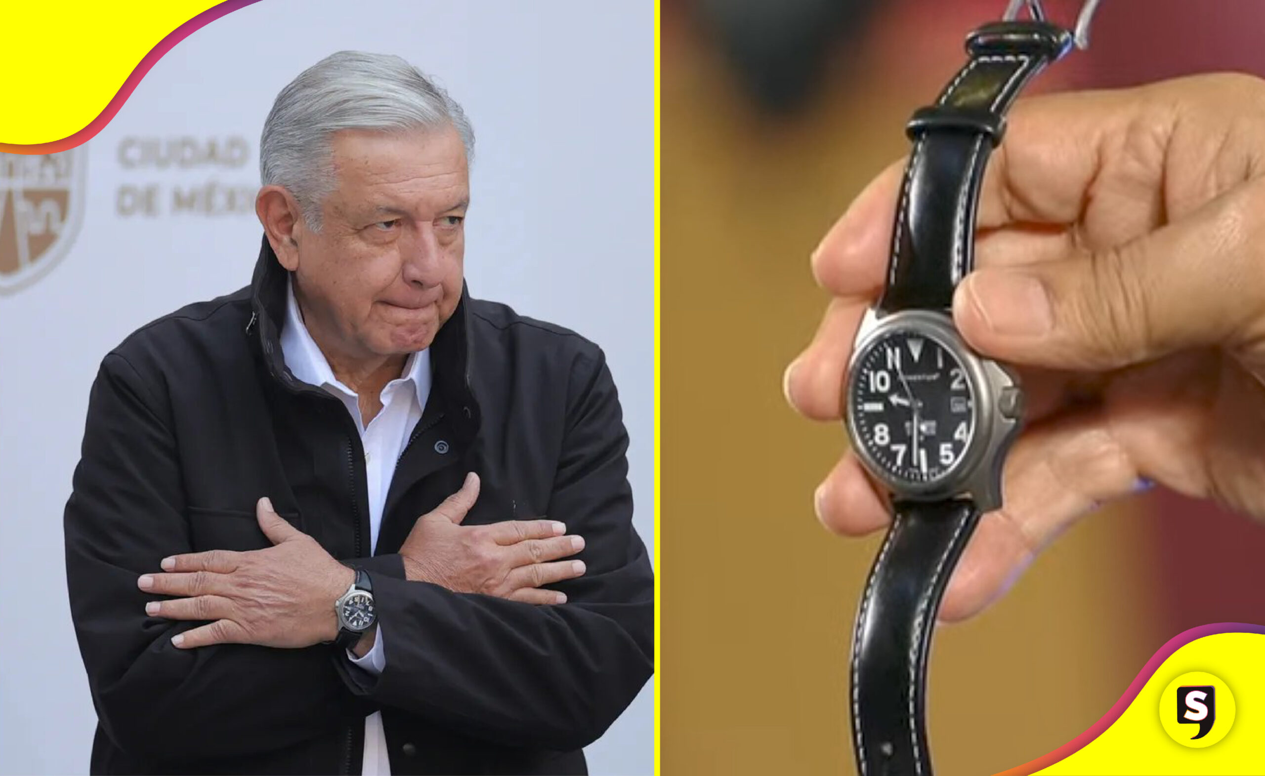 AMLO reloj