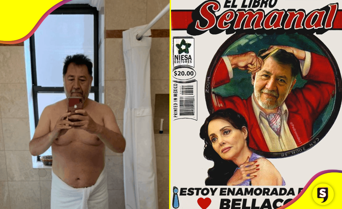 Así los memes sobre el "romance" entre Lilly Tellez y Noroña.