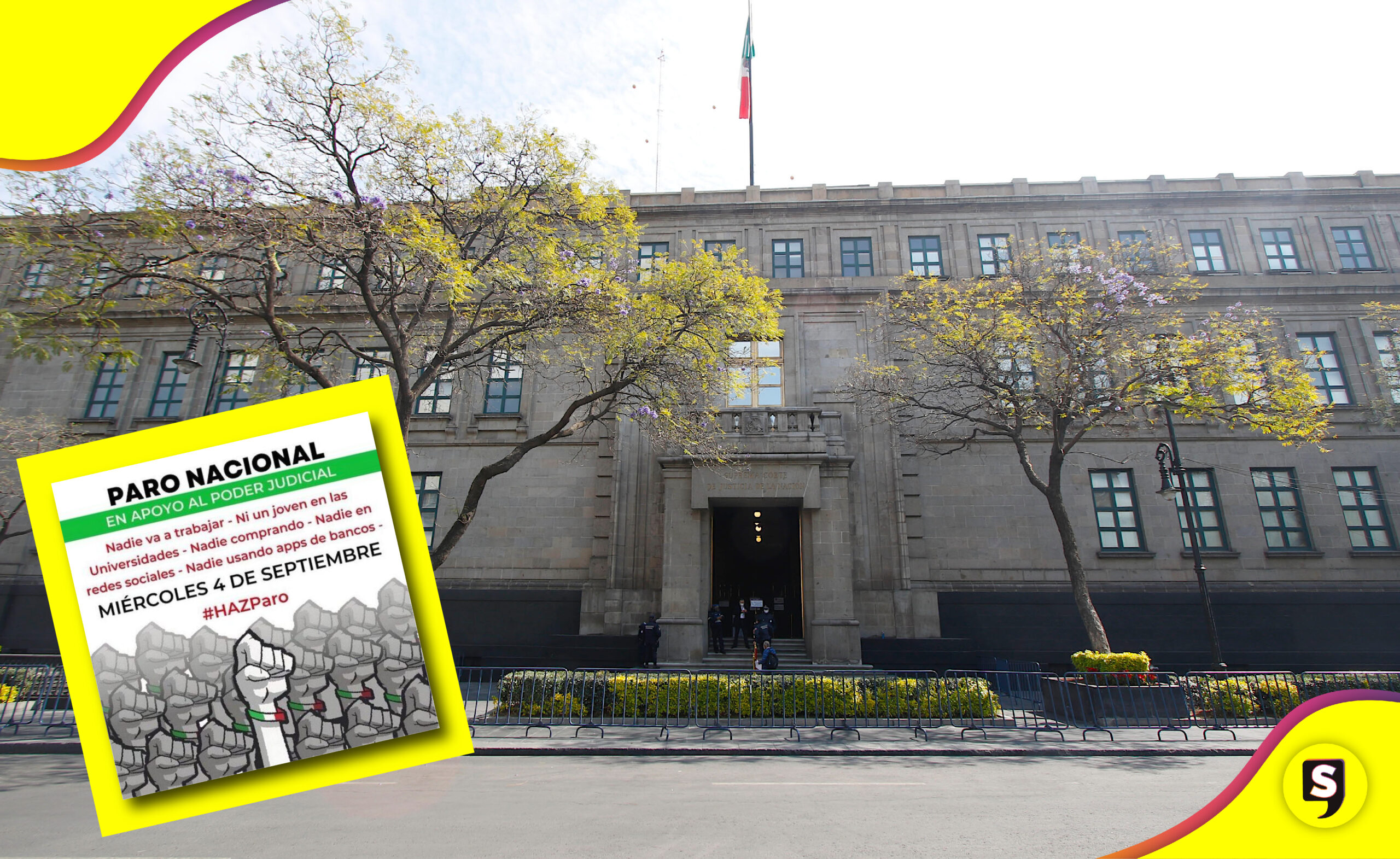 paro nacional Poder Judicial