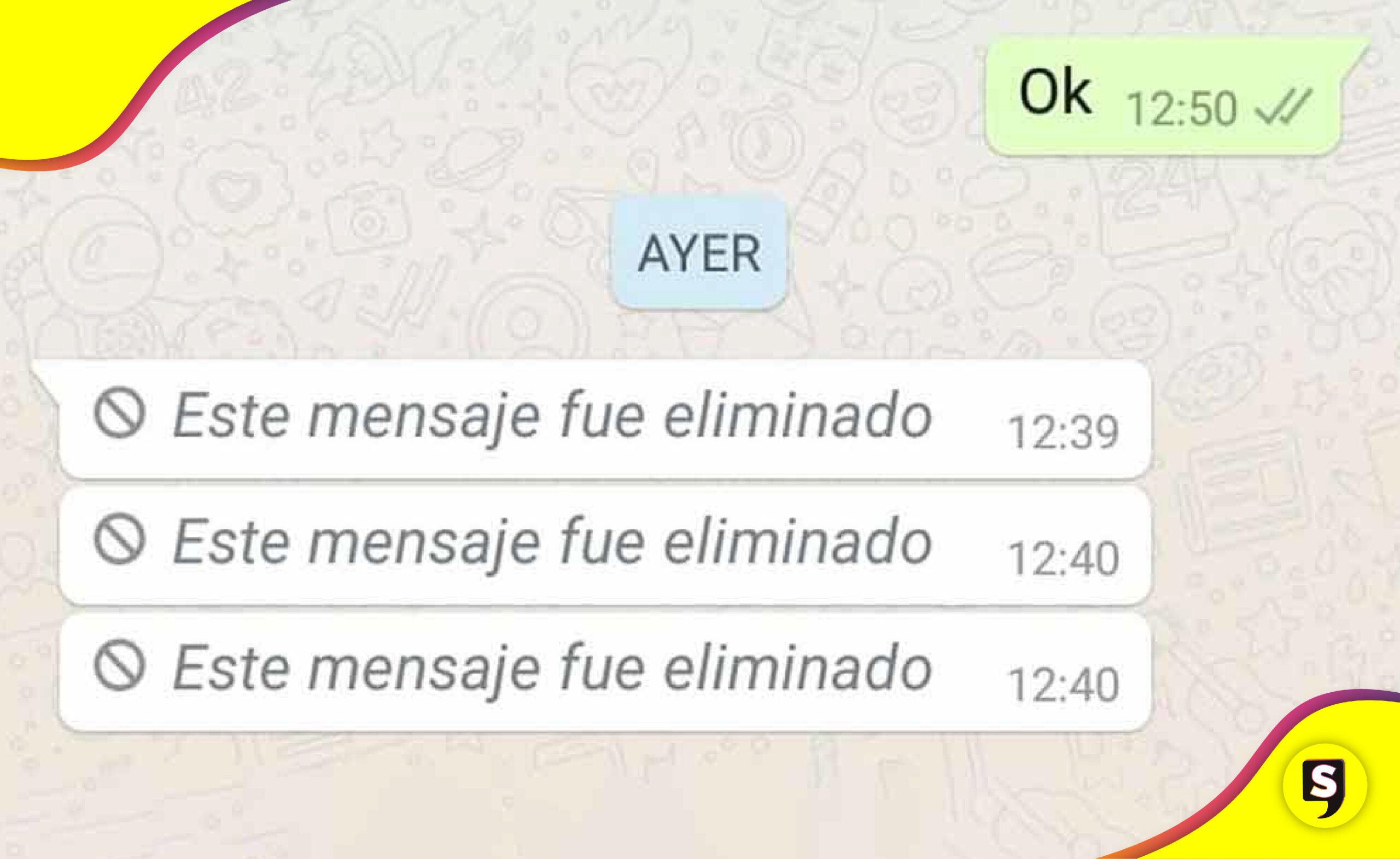 ver los mensajes eliminados de WhatsApp