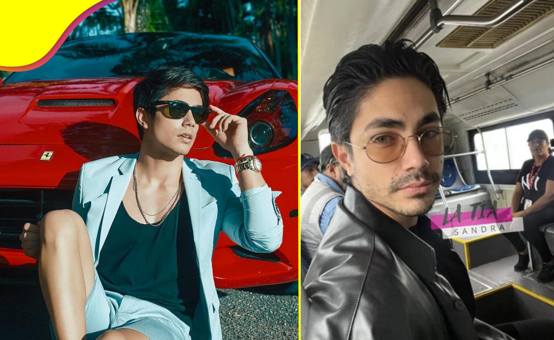 ¿Dónde dejó el auto? Critican a Sian Chiong por usar el pecero.