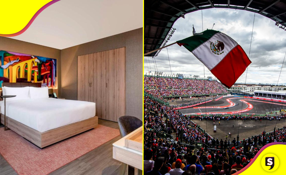 ¡A seguirla! La euforia de el Gran Premio contagiará a Mondrian Mexico City.