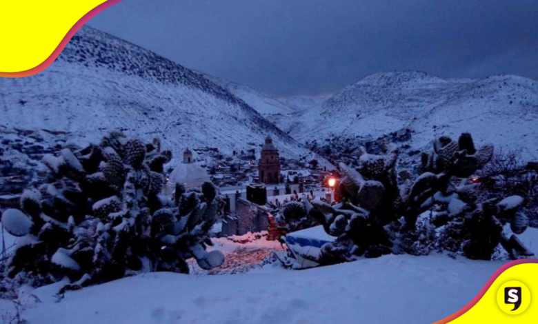 ¡Nieve en México! Si de frío hablamos este pueblo se lleva la corona.