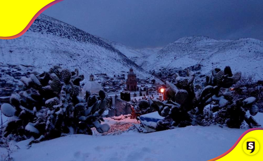 ¡Nieve en México! Si de frío hablamos este pueblo se lleva la corona.