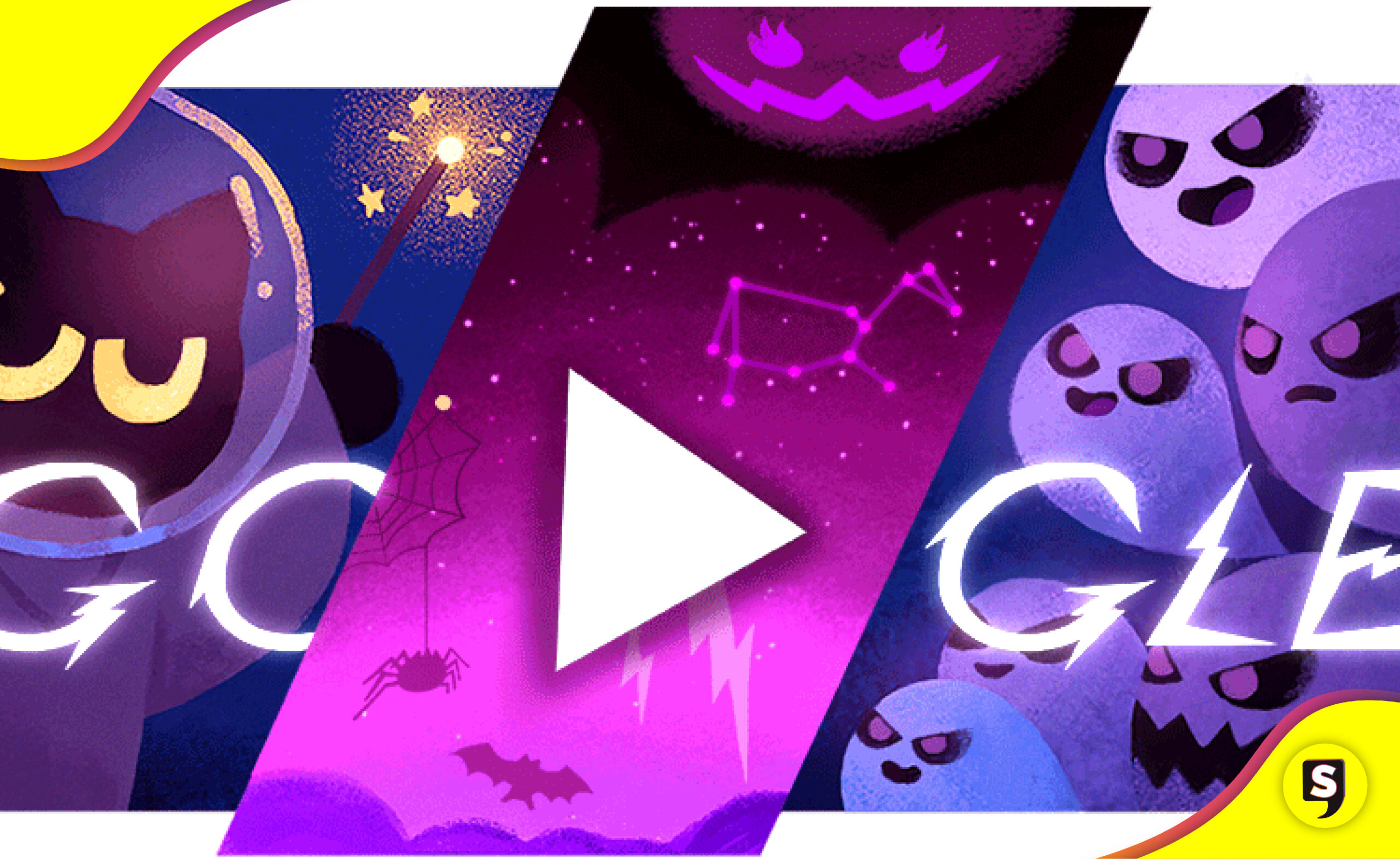 Google Halloween doodle
