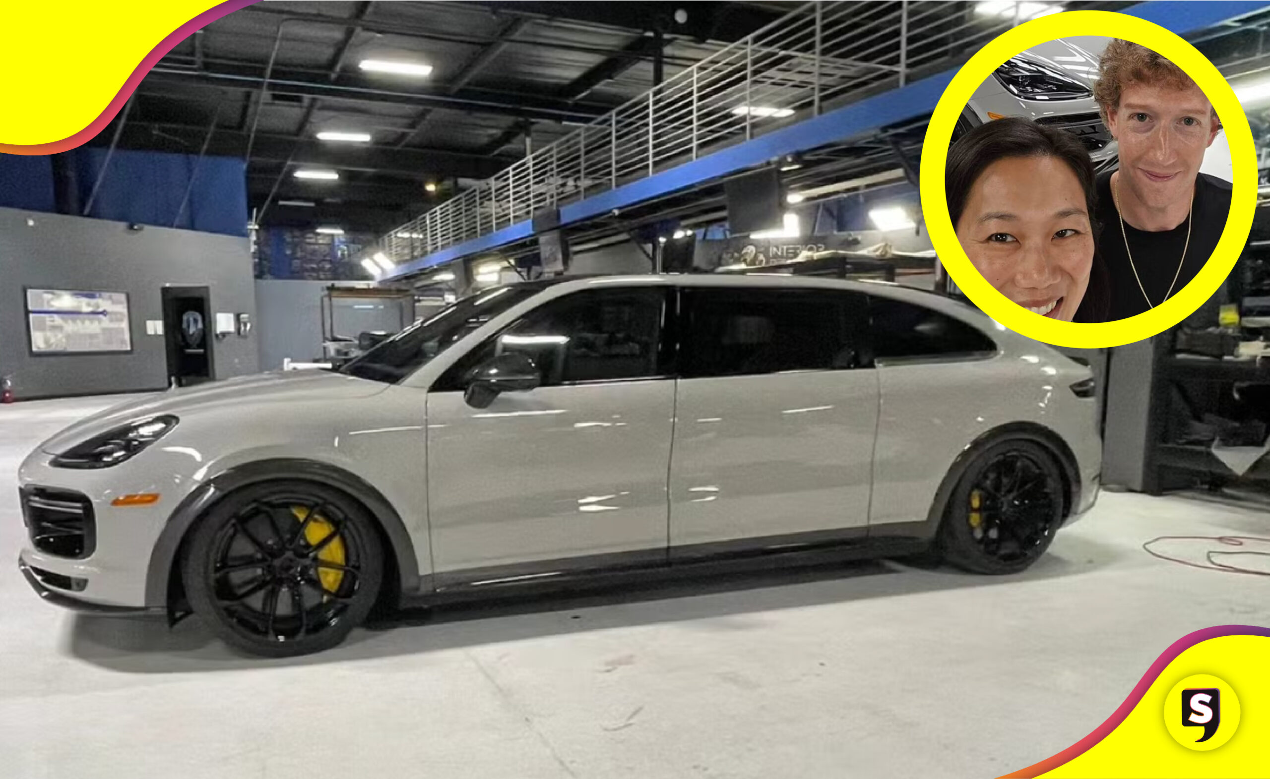 Mark Zuckerberg camioneta esposa