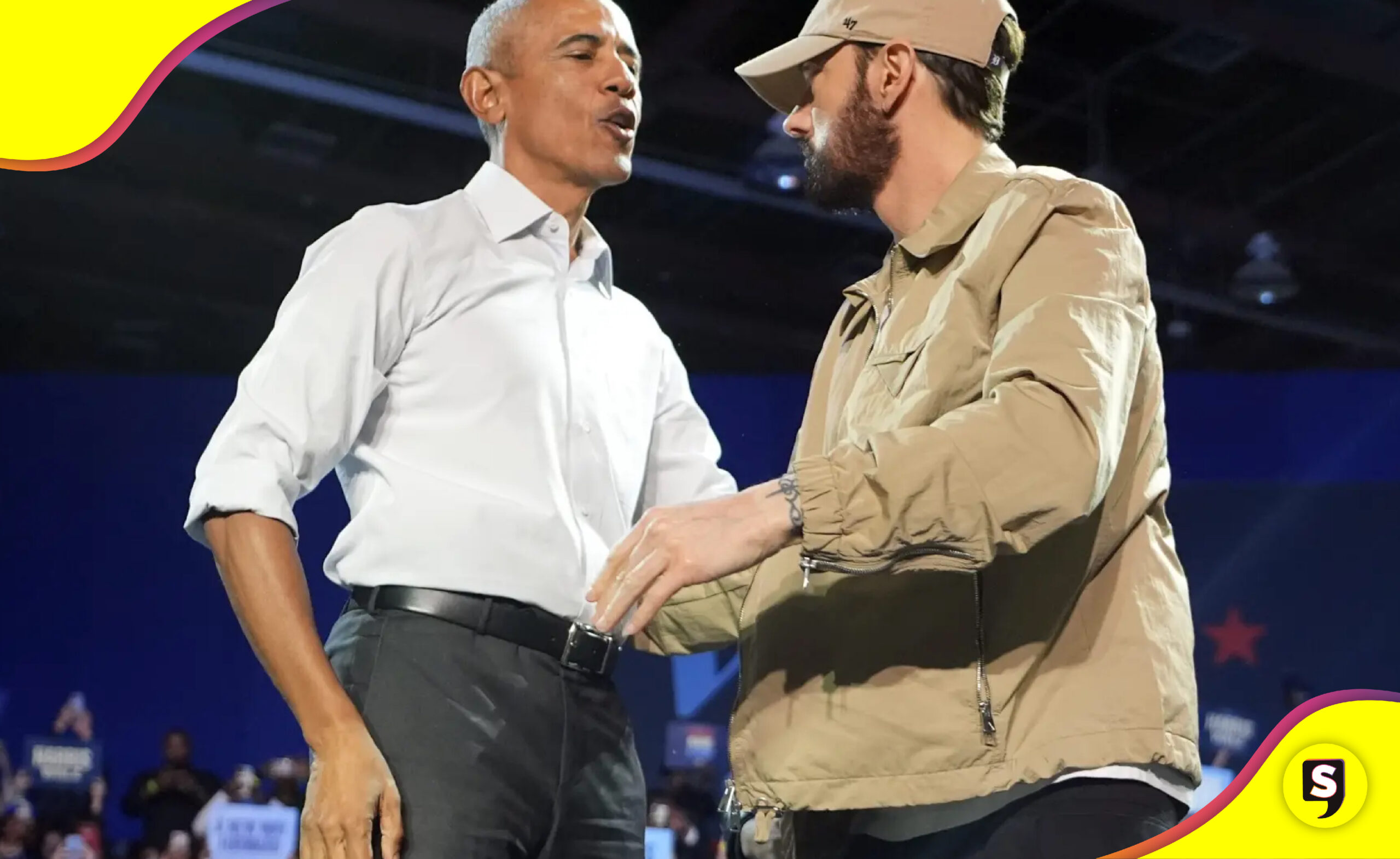 Obama Eminem Kamala Harris