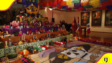 altar de muertos de 7 niveles