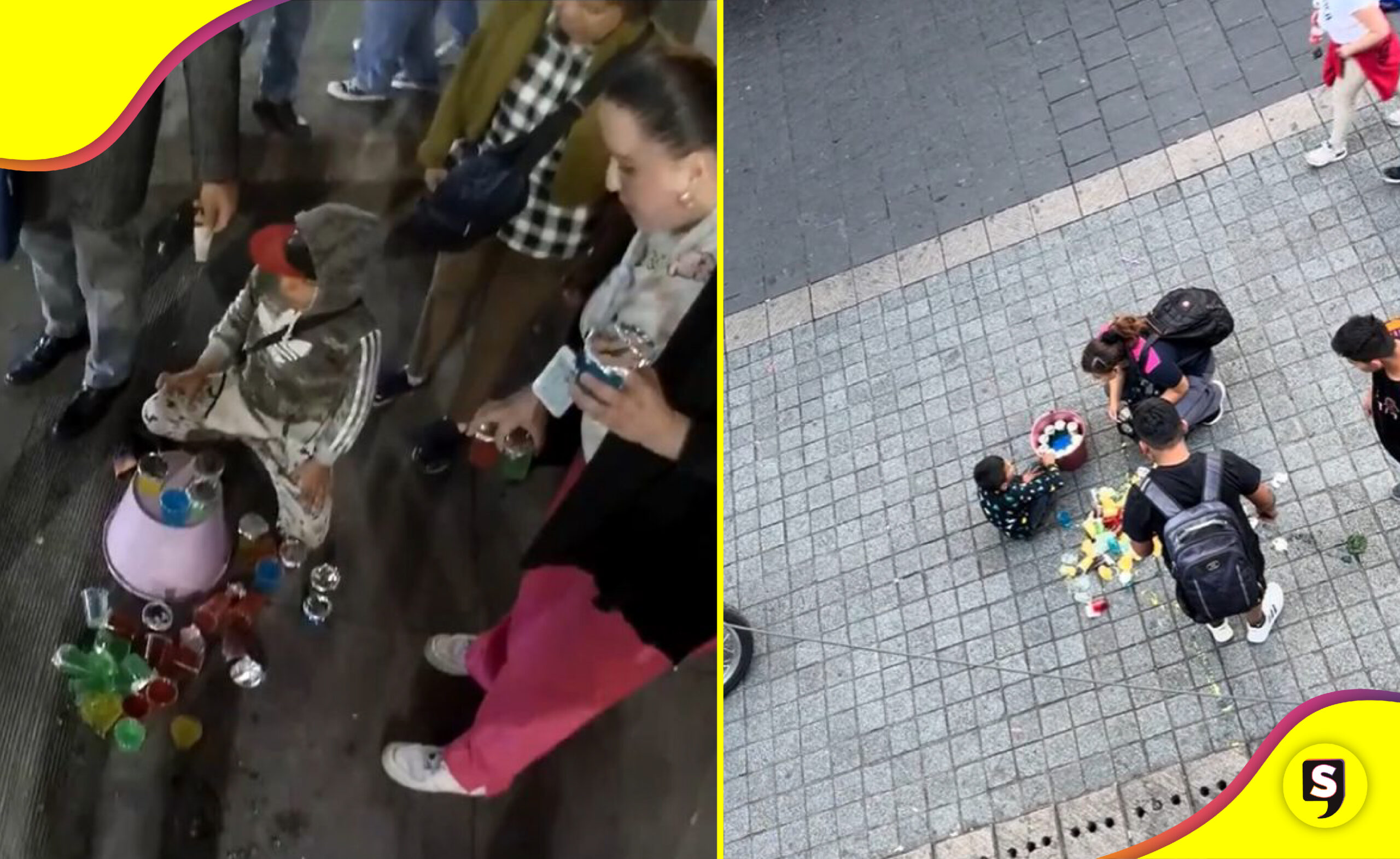 estafa niño y las gelatinas CDMX