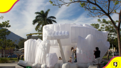 Guggensito: el museo inflable que todos quieren visitar.