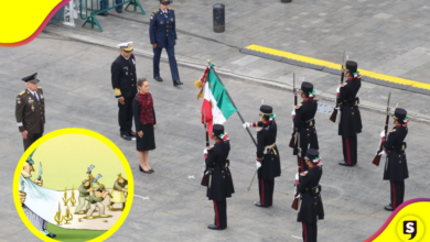 ¿Neoliberalismo? Sheinbaum lo critica en el desfile del 20 de noviembre.