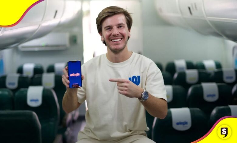 Wingle app ligar vuelo