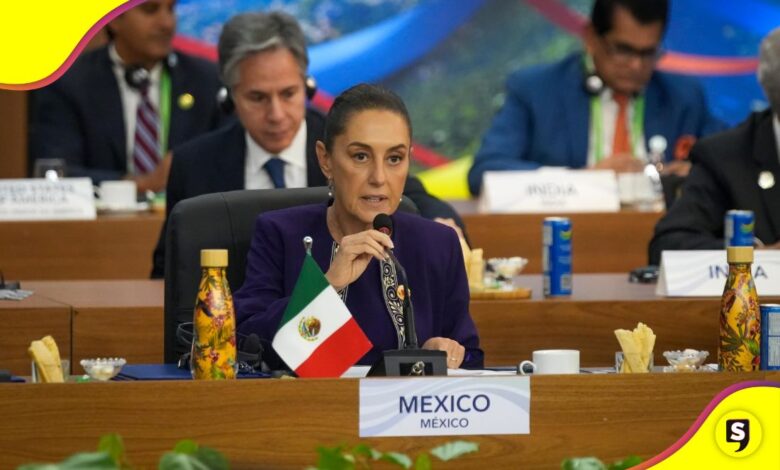 Sheinbaum reforestación G20 de Brasil