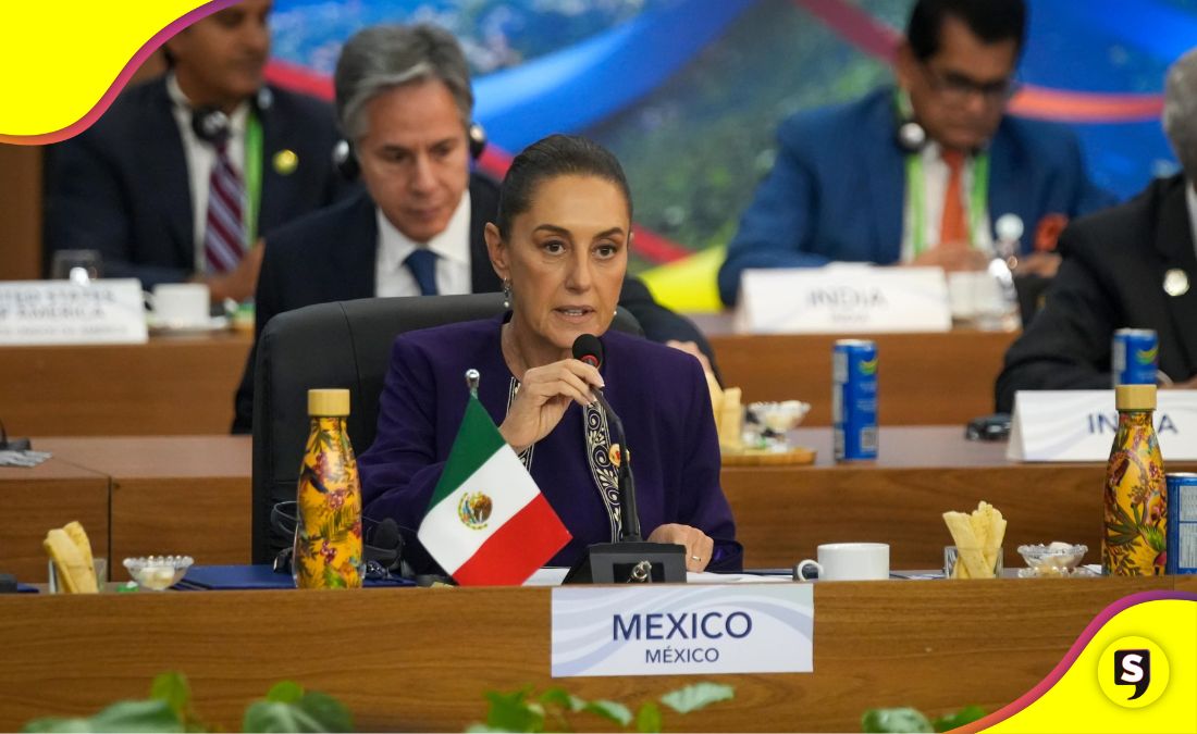 Sheinbaum reforestación G20 de Brasil