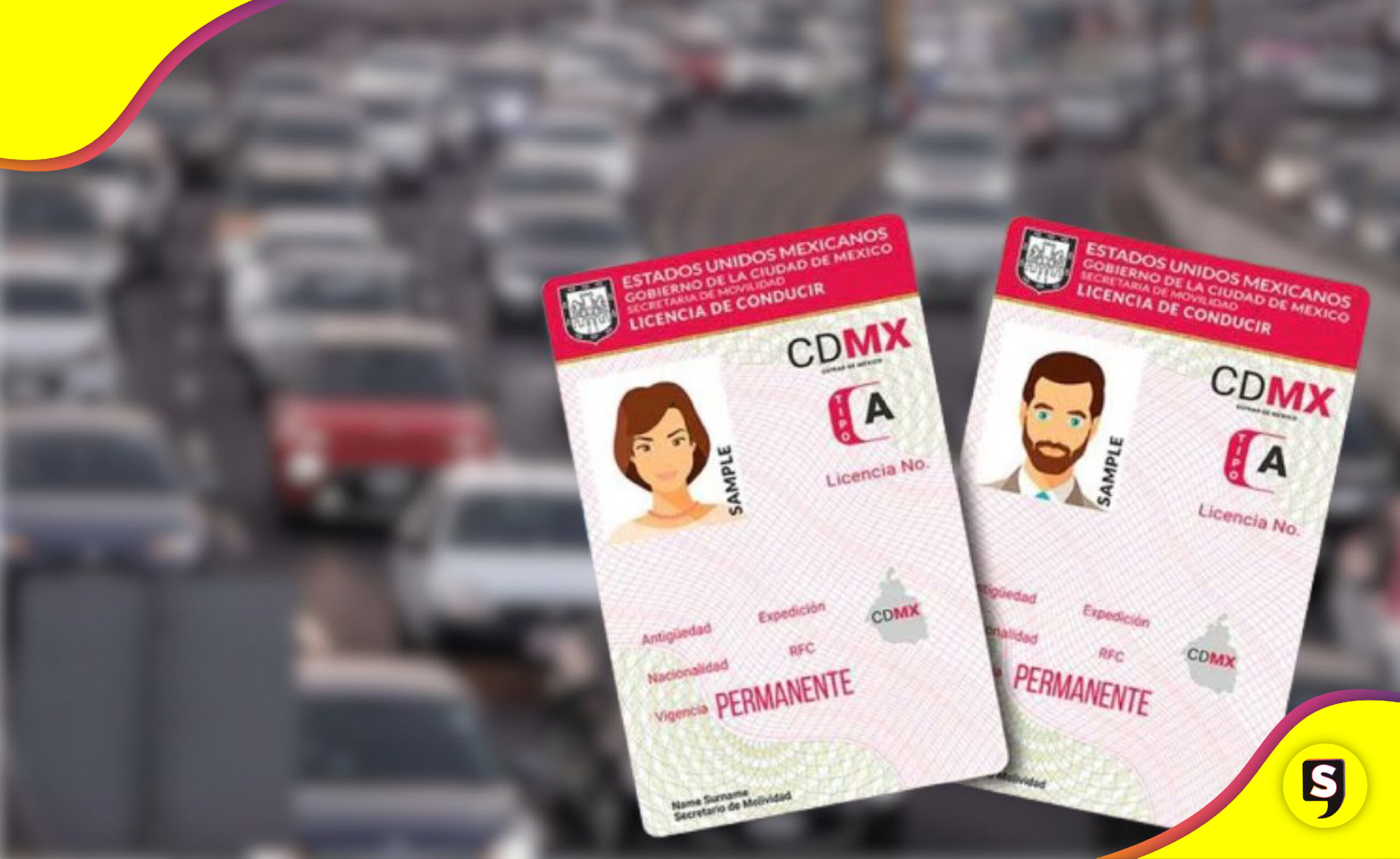 licencia de conducir permanente