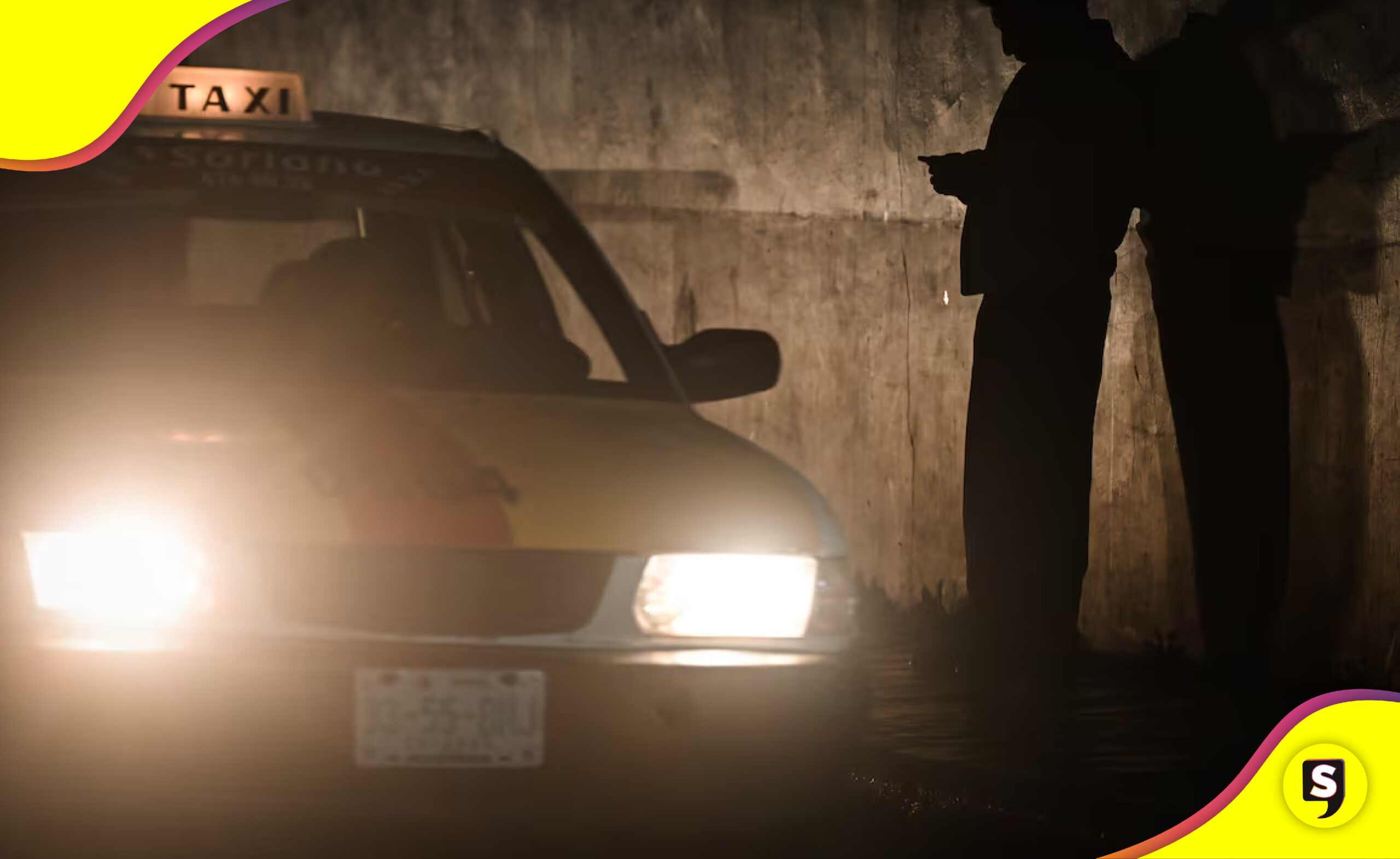 Taxista viejito murió