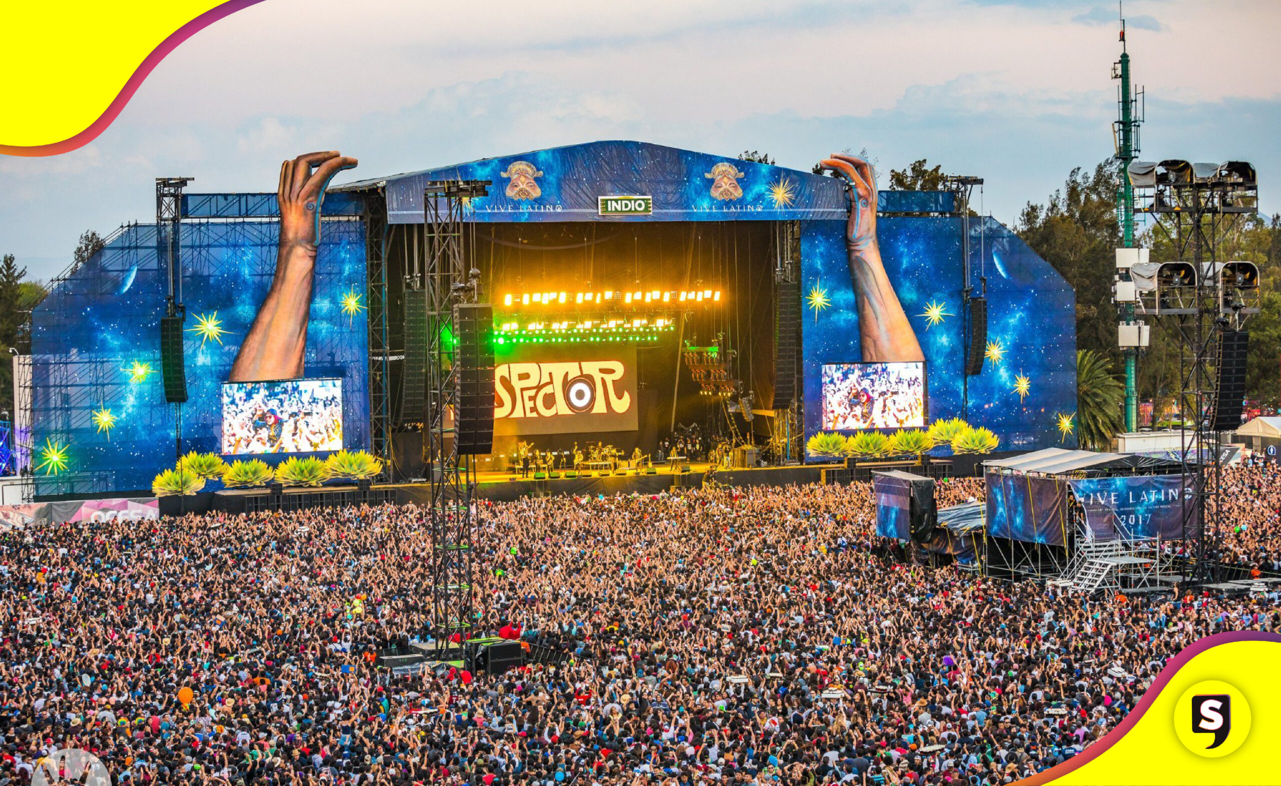 cartel por día del Vive Latino 2025