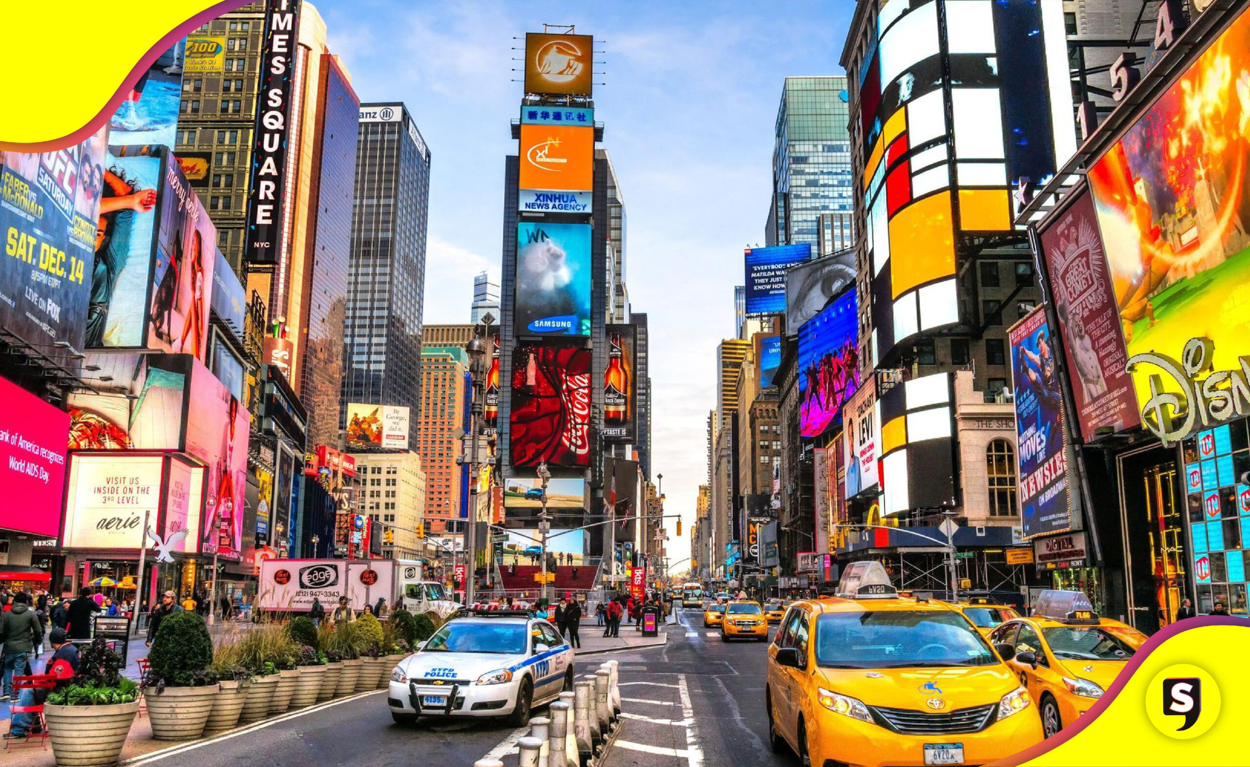 ciudades EUA no visa
