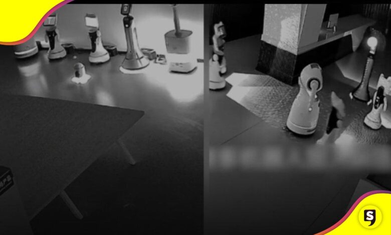 Robot IA fugarse