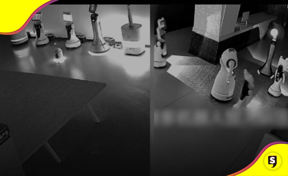 Robot IA fugarse