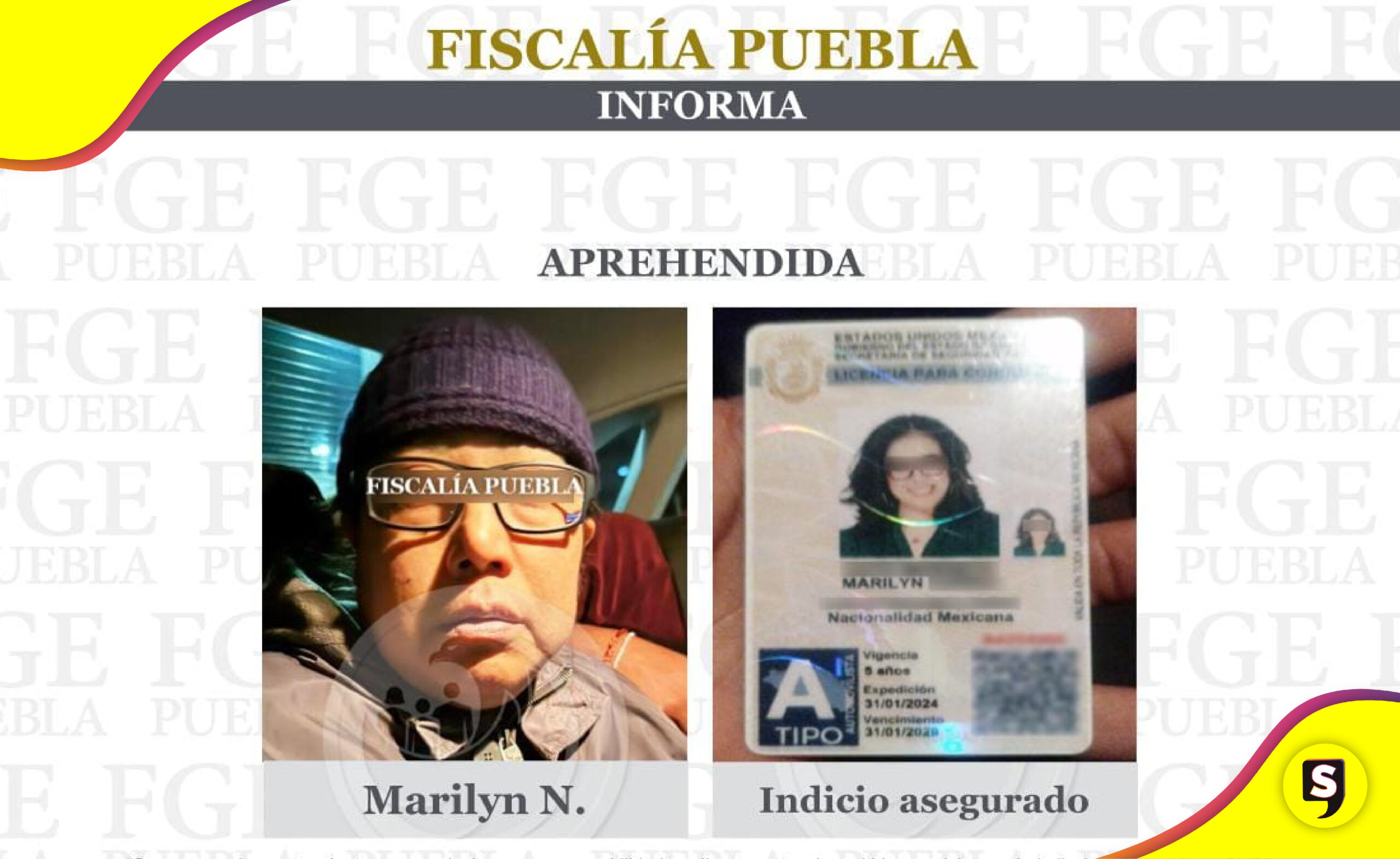 detención de Marilyn Cote