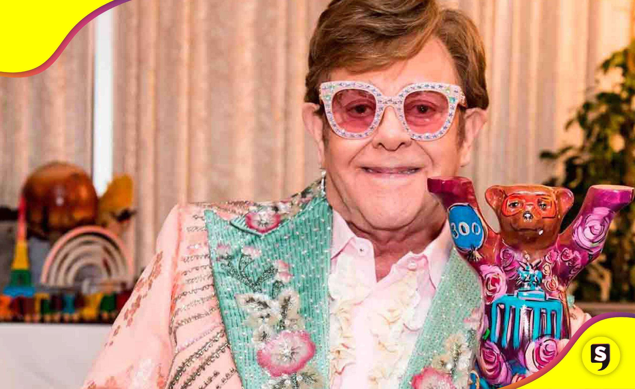 Elton John vista