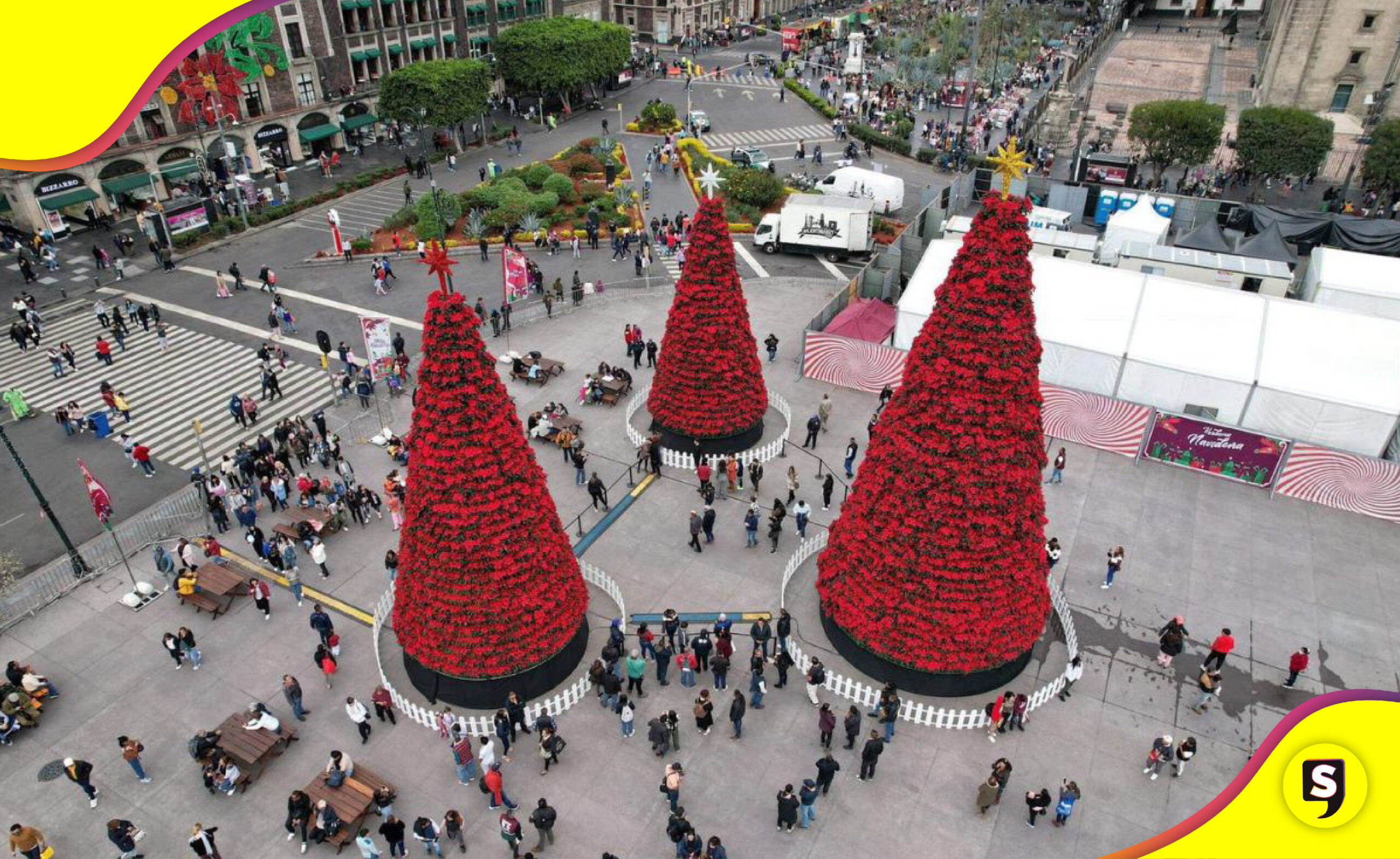 Verbena Navideña en el Zócalo 2024