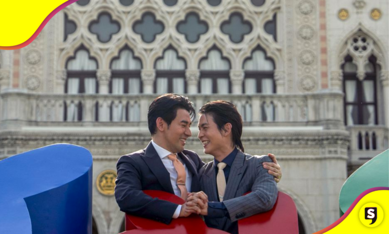 Las bellas fotos de las bodas en Tailandia de parejas del mismo sexo .