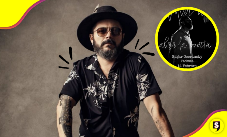 El concierto que vincula a Edgar Oceransky con el 14 de febrero.